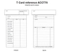 Accountants T Card