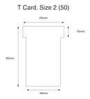 KANBAN Size 2 T Card Board