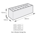 T Card Storage Box Size 3