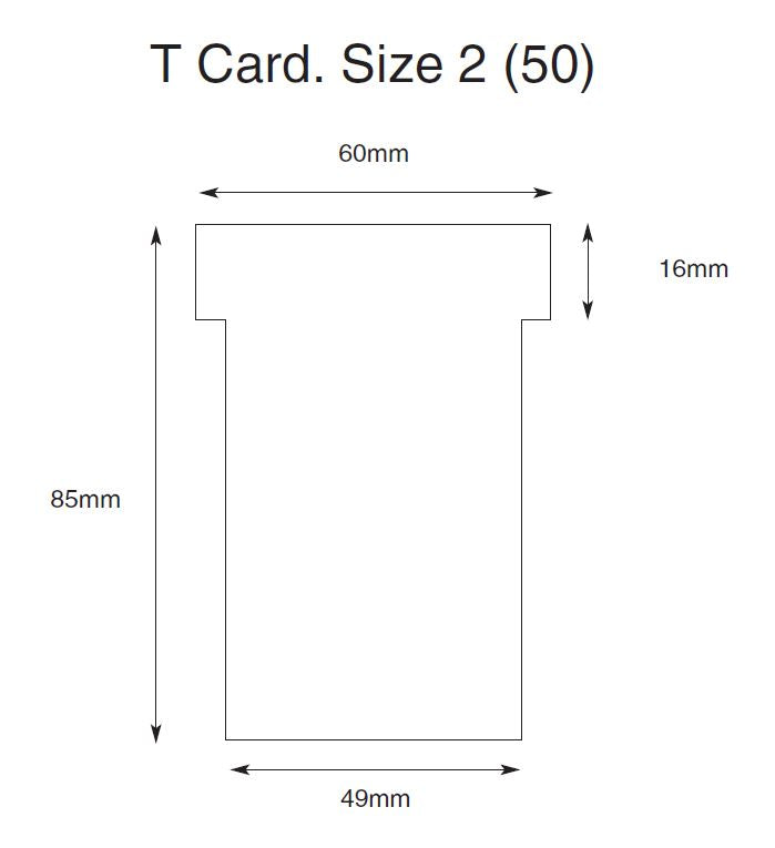 Card 2t Pattern Size 2 T Cards (Premium) – T Cards Direct