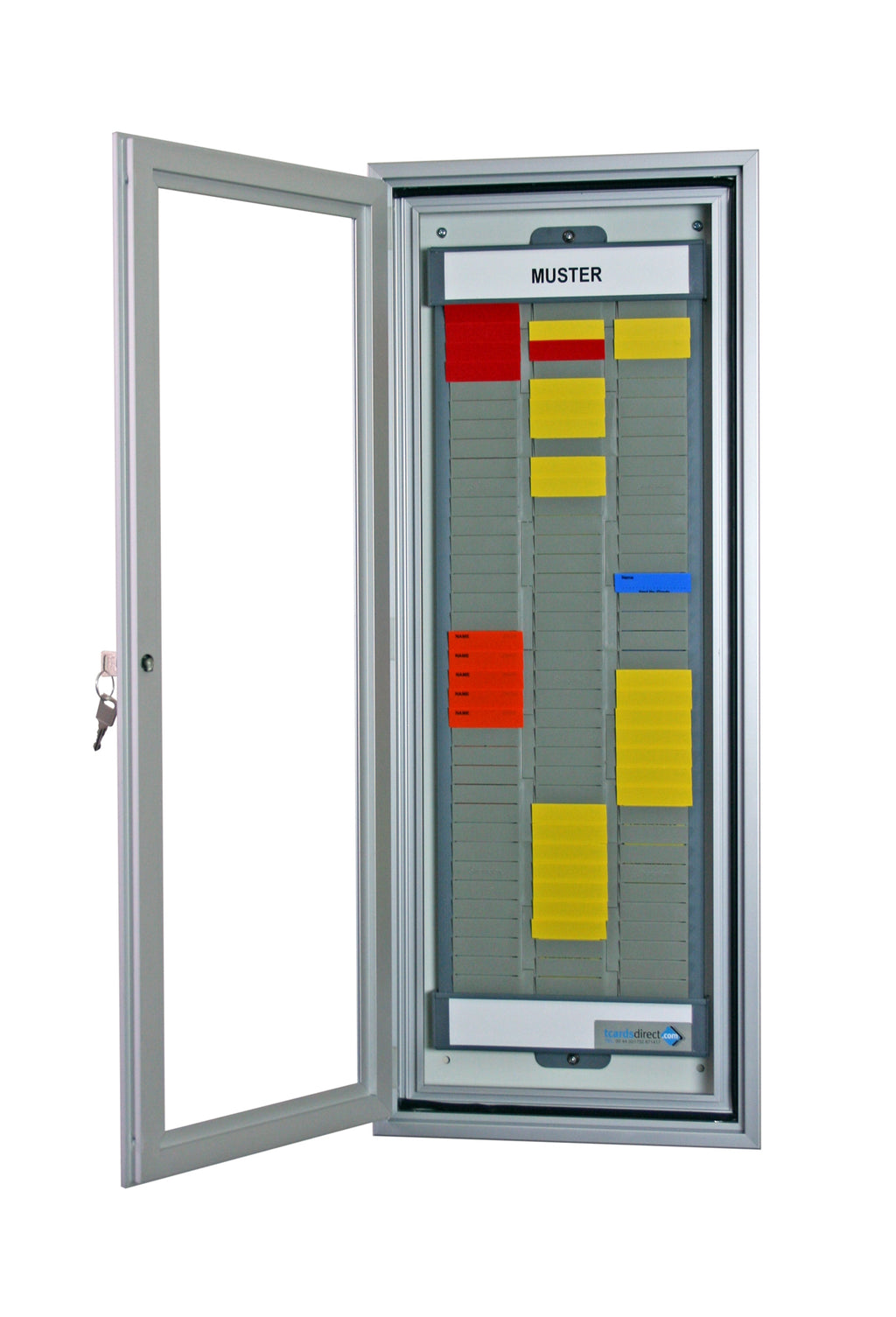 Muster Station Cabinet T Card - Size 2 T Cards - 90 person – T Cards Direct