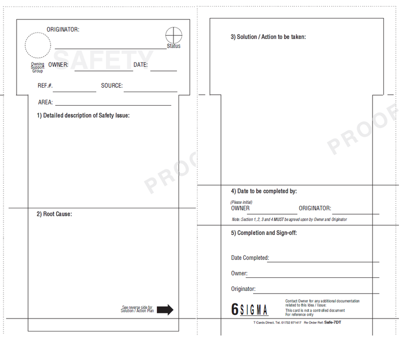 T159 Card T Card Ref: Safe70D/T – T Cards Direct