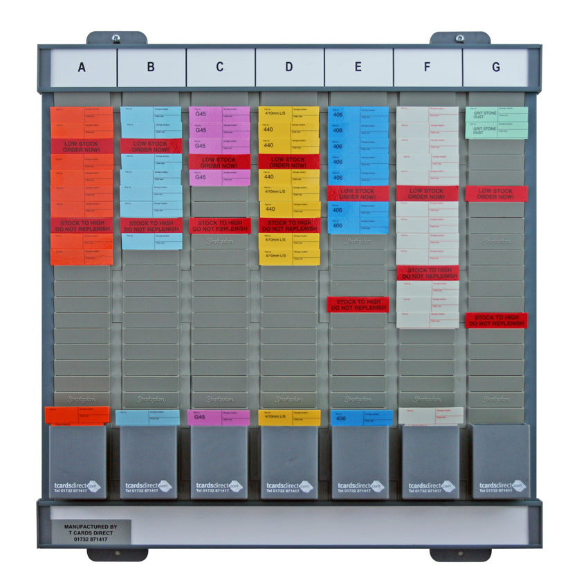 KANBAN Size 2 T Card Board – T Cards Direct