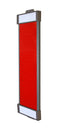 Size 4 / 120 Red Single Column T Board