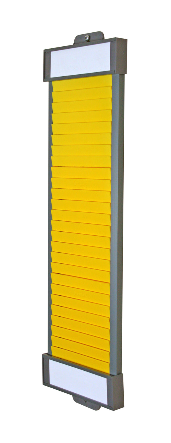 Size 4 T Card Column Yellow